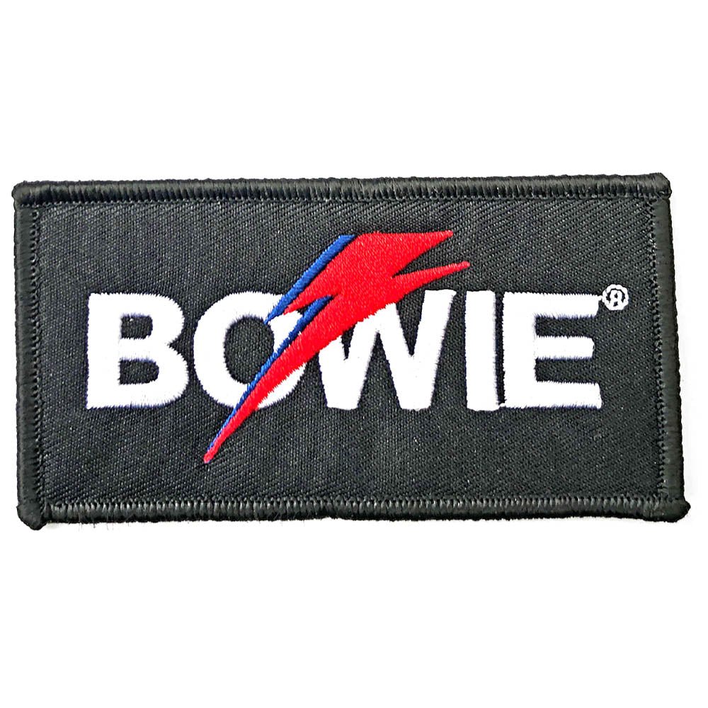 DAVID BOWIE デヴィッドボウイ - Flash Logo / ワッペン - PGS